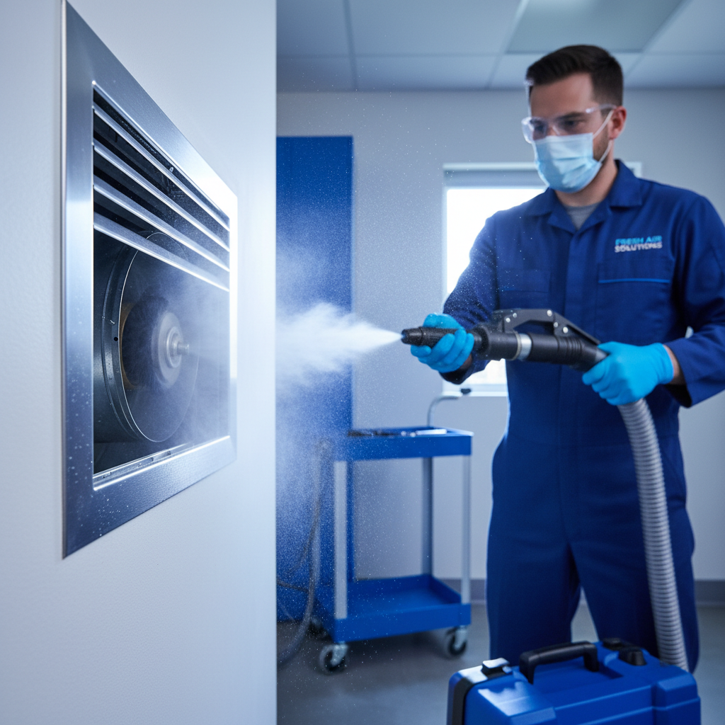 Professional Air Duct Cleaning and Sanitization